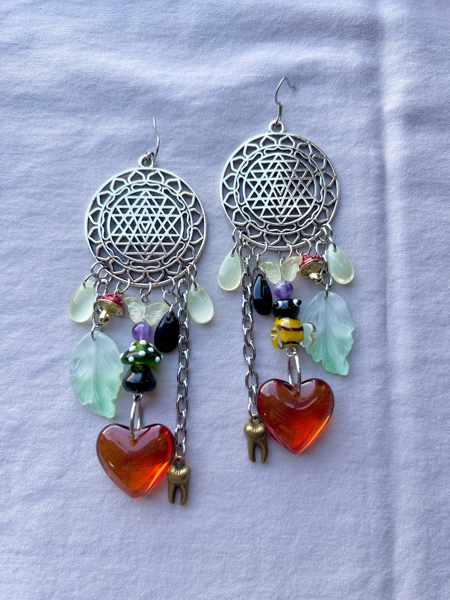Birds & Bees - Eternal Flower Dangles
