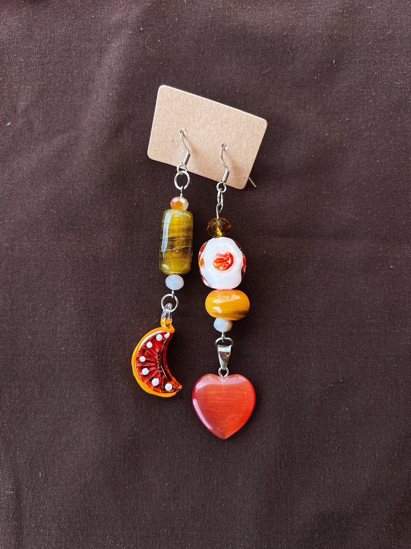 First She’s Sour, Then She’s Sweet - Glass Dangles