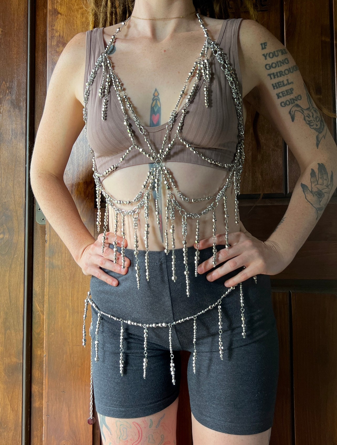 Molten Metal Beaded Body Armor