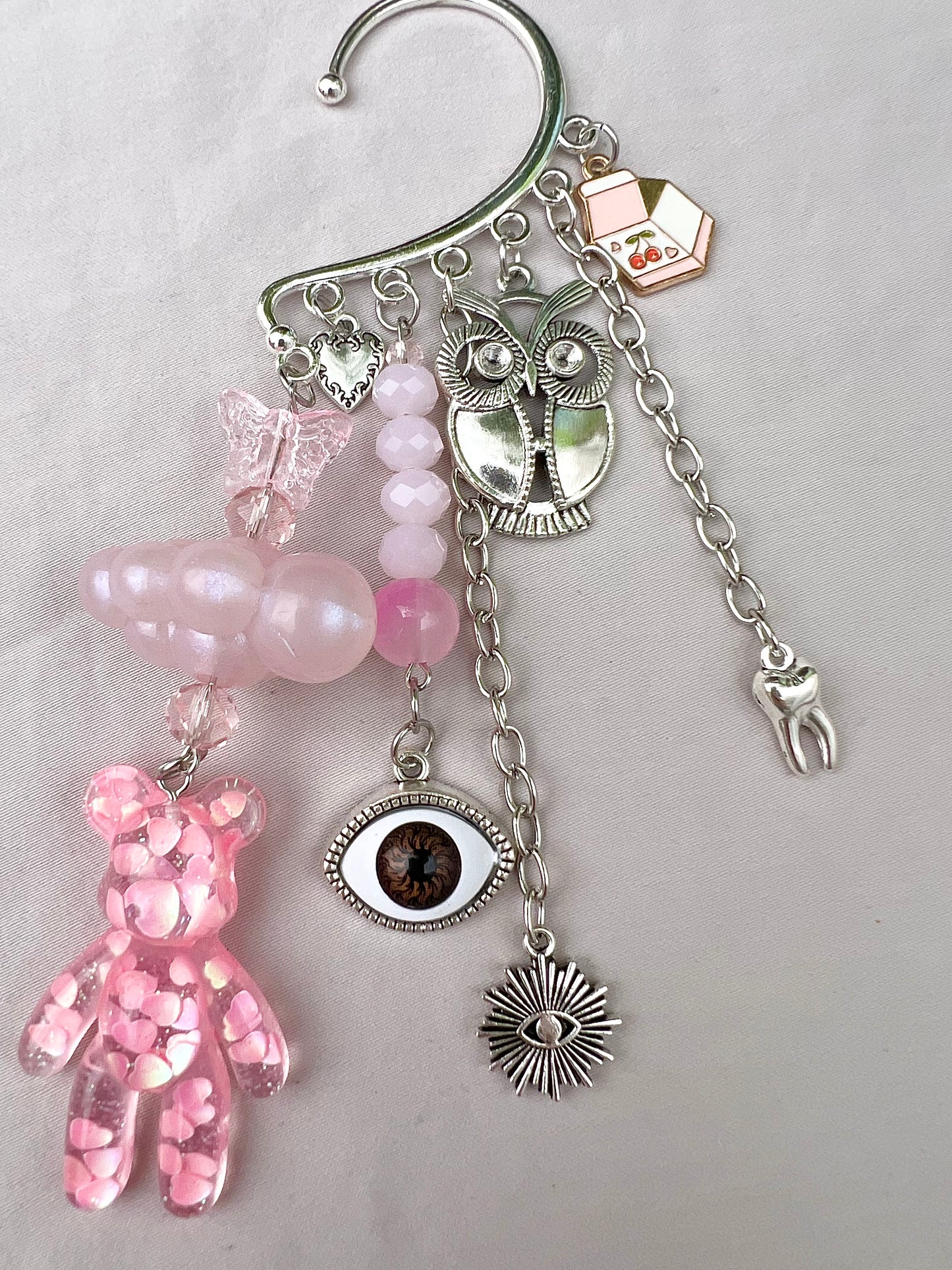 Strawberry Milk Ear Cuff Single