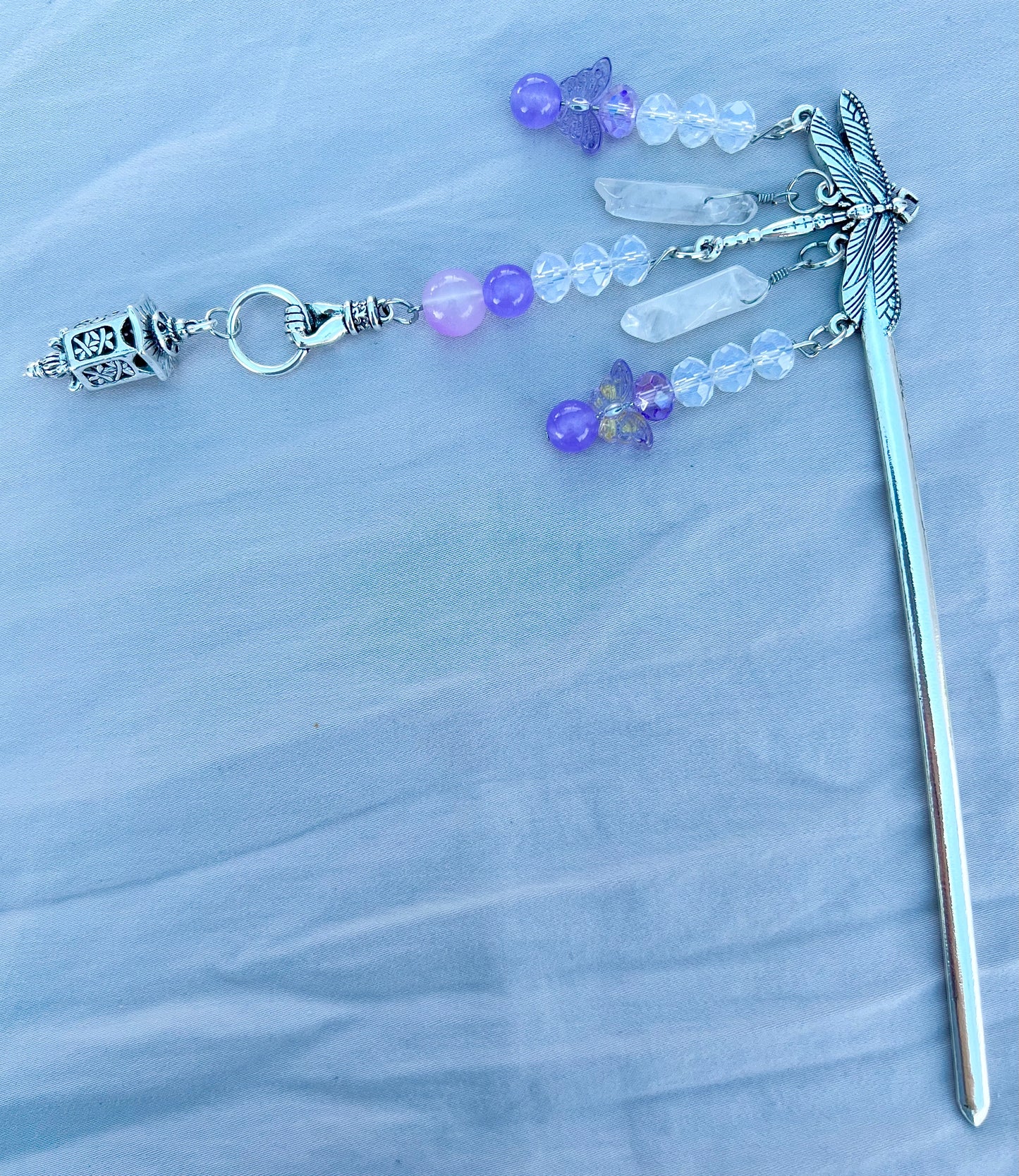 Violet Waters Hair Dragonfly