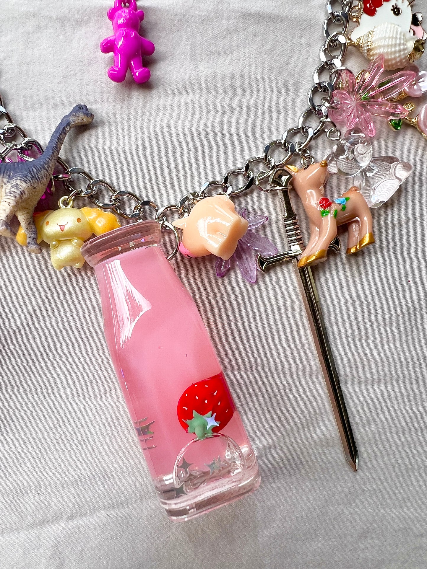 Strawberry Milk Charmer Chain
