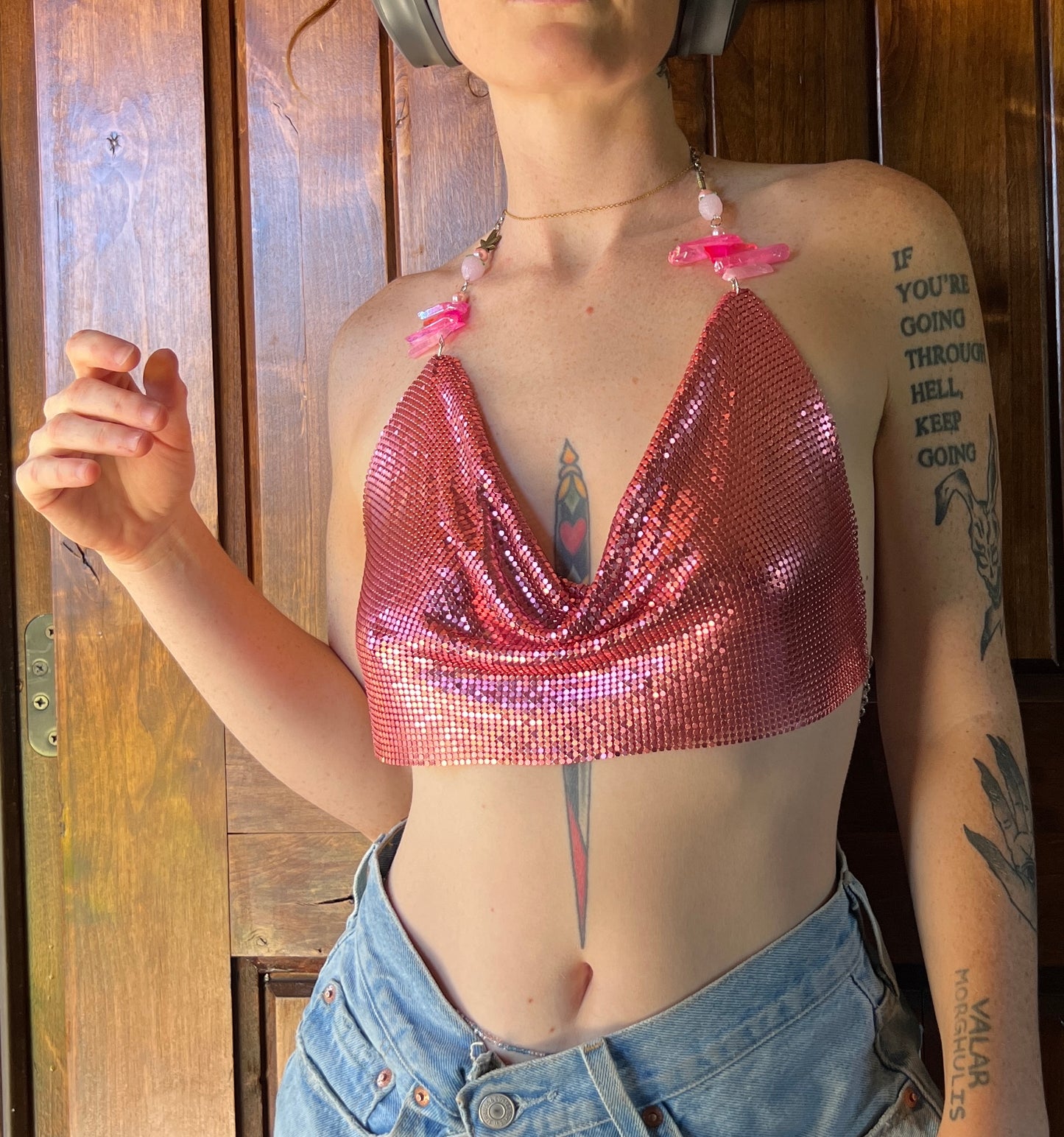 Neon Dream Fairy Skin Top
