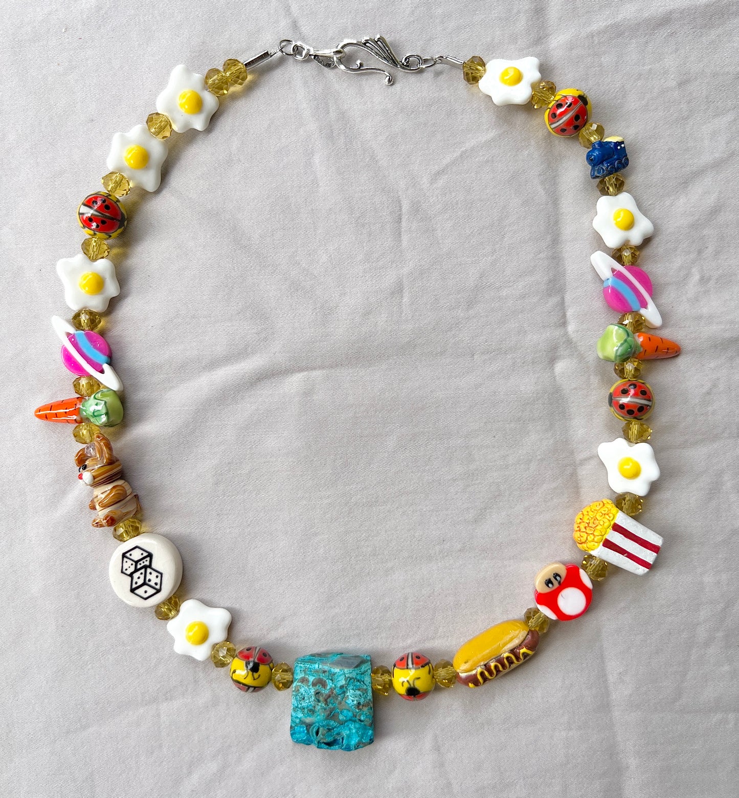 Core Memory Glass Beader Necklace