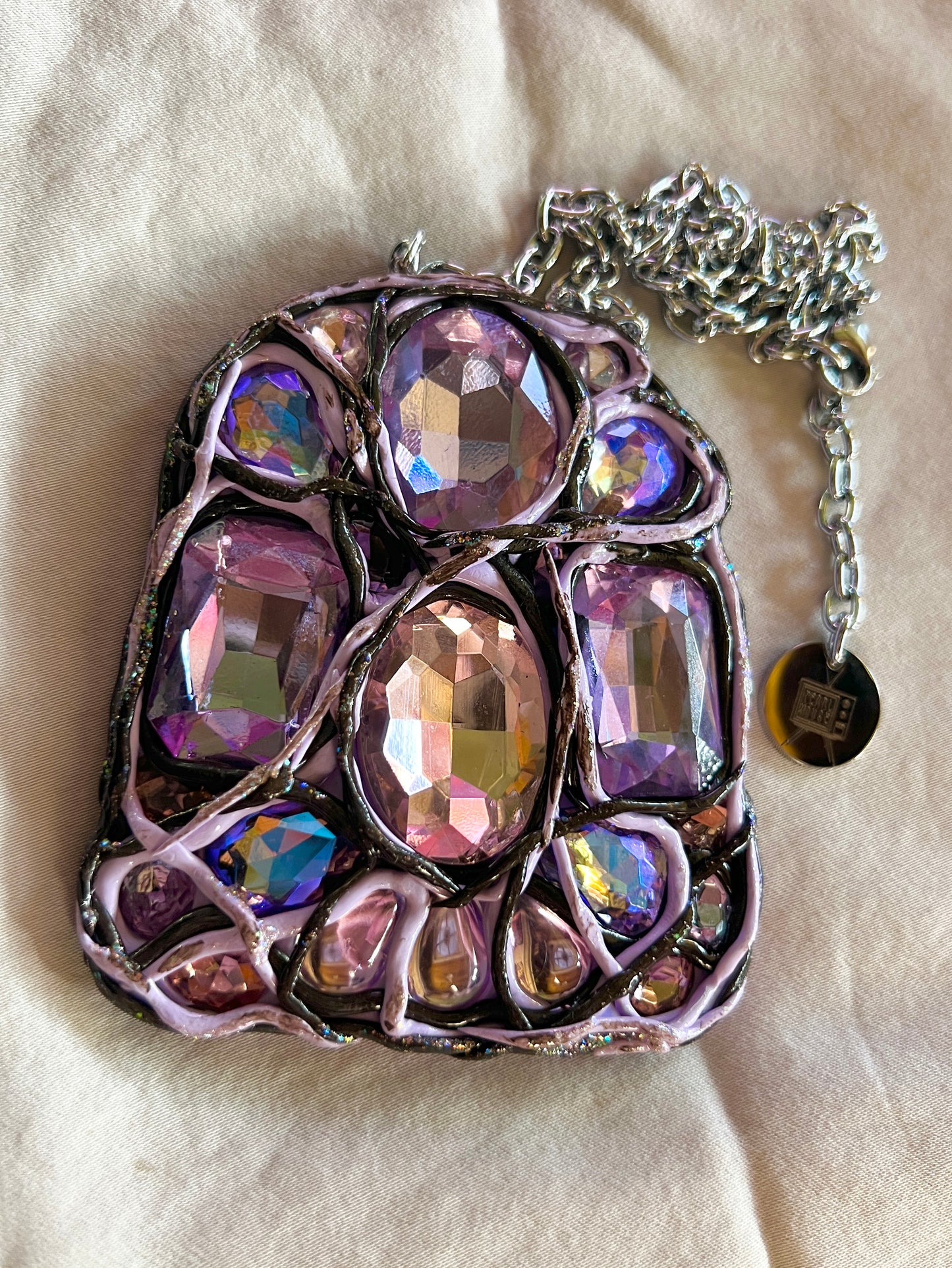 Purple Haven Fairy Portal Amulet w/ Chain