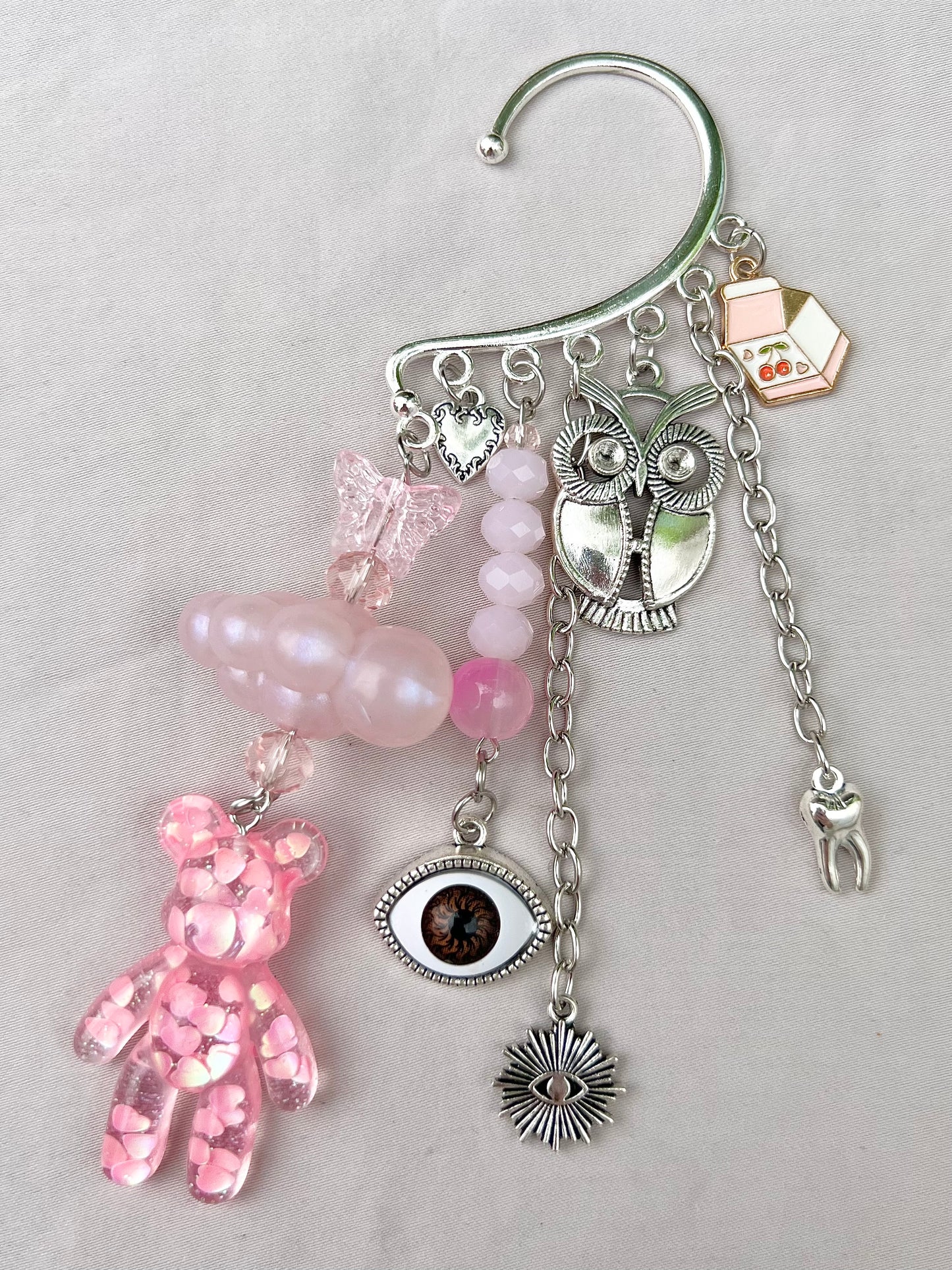 Strawberry Milk Ear Cuff Single