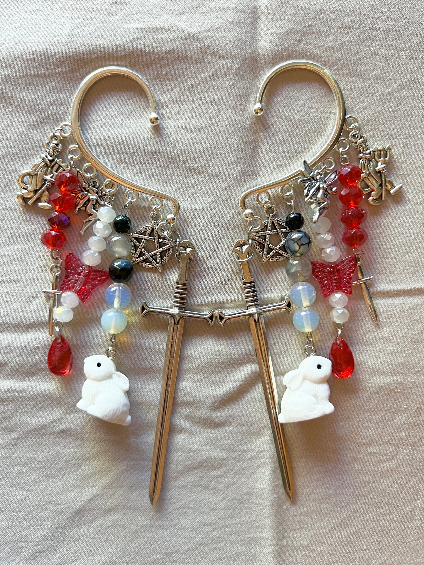 Rabbit Hole Ear Cuff Set