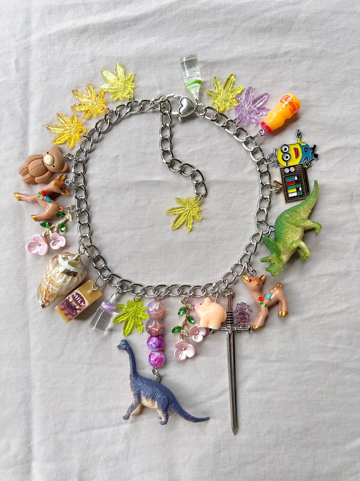 Gentle Dinosaur Charmer Chain