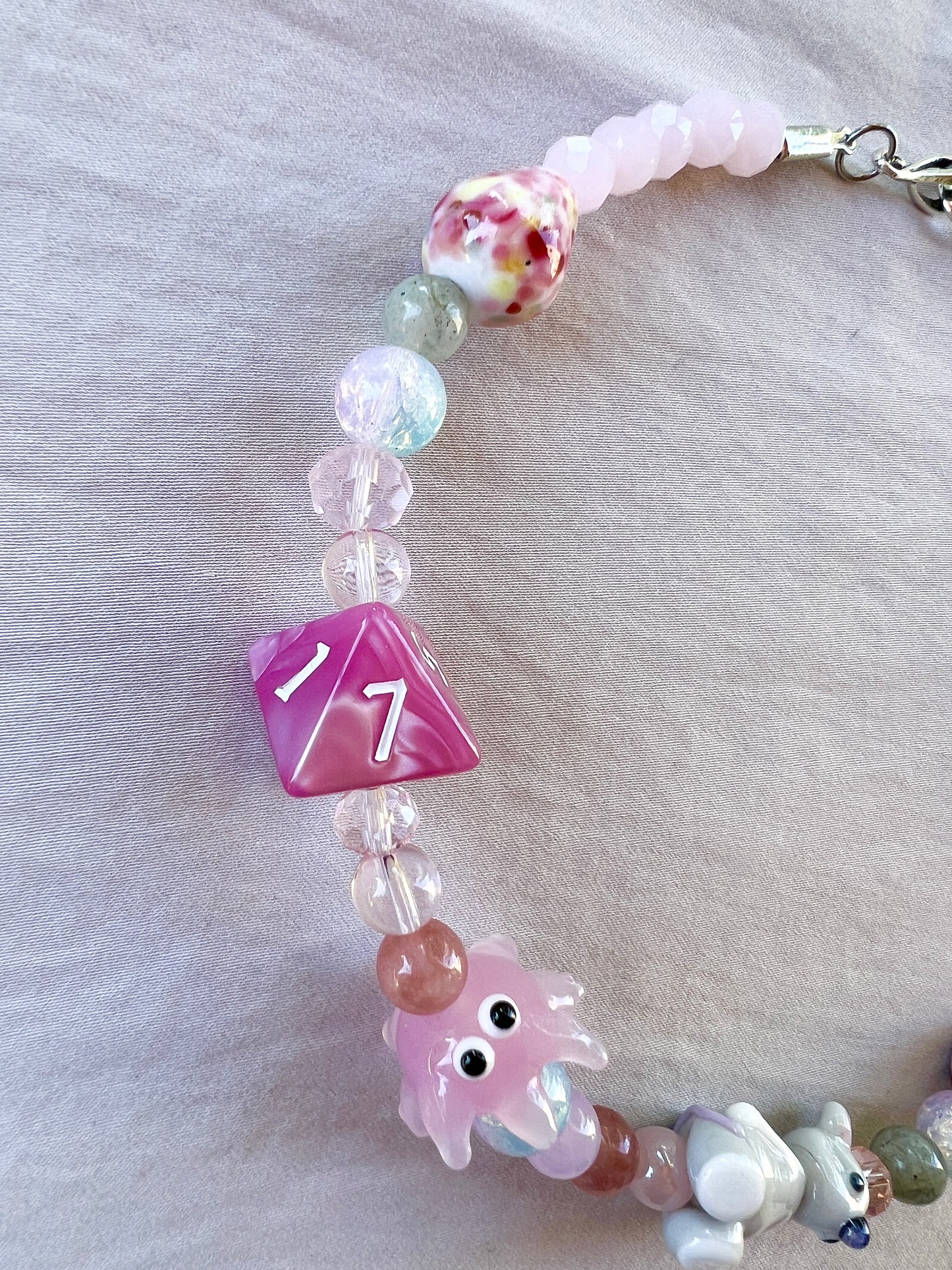 Pillow Princess Glass Beader Necklace