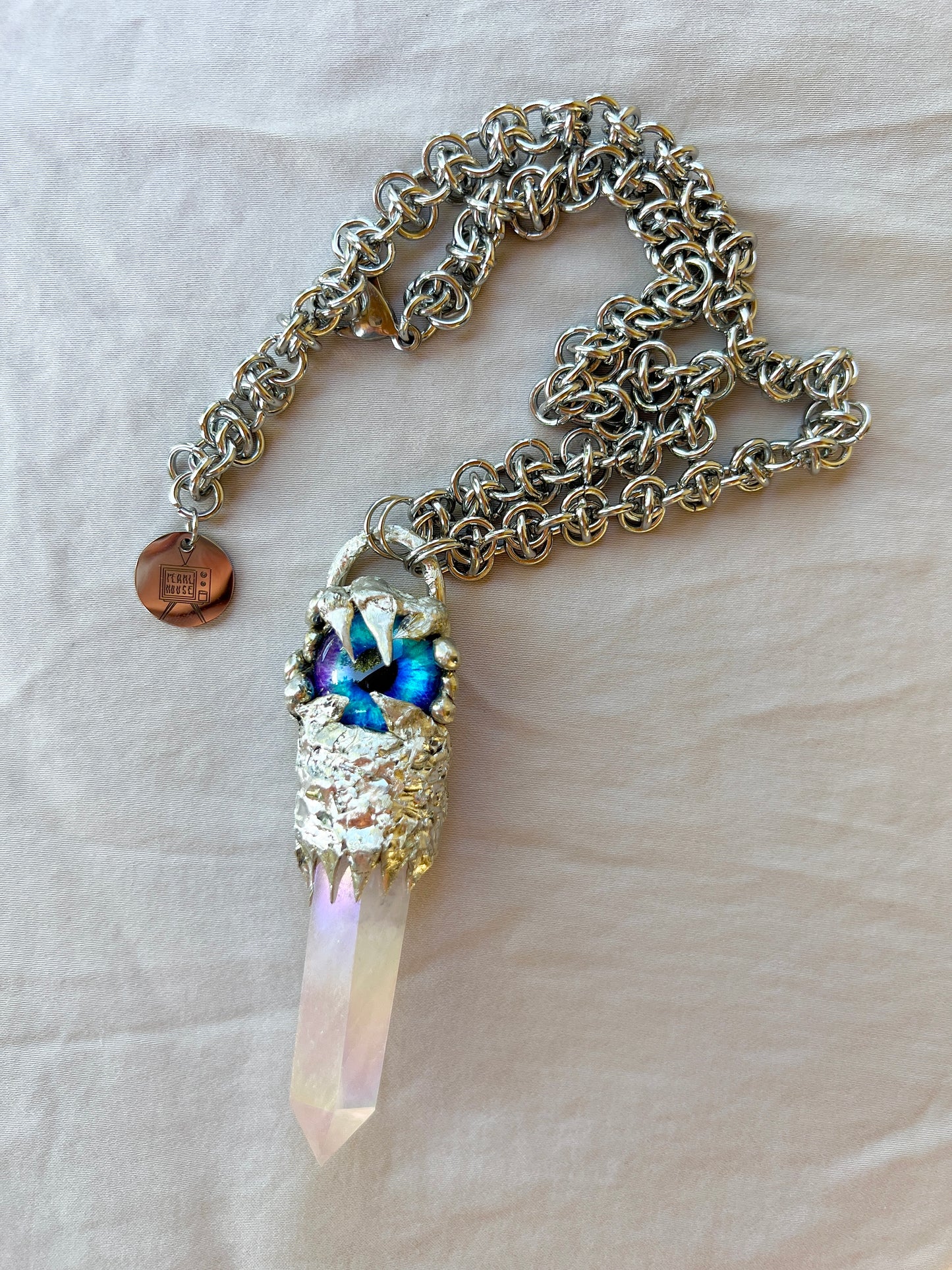 Holy Water Dragon Eye Quest Pendant