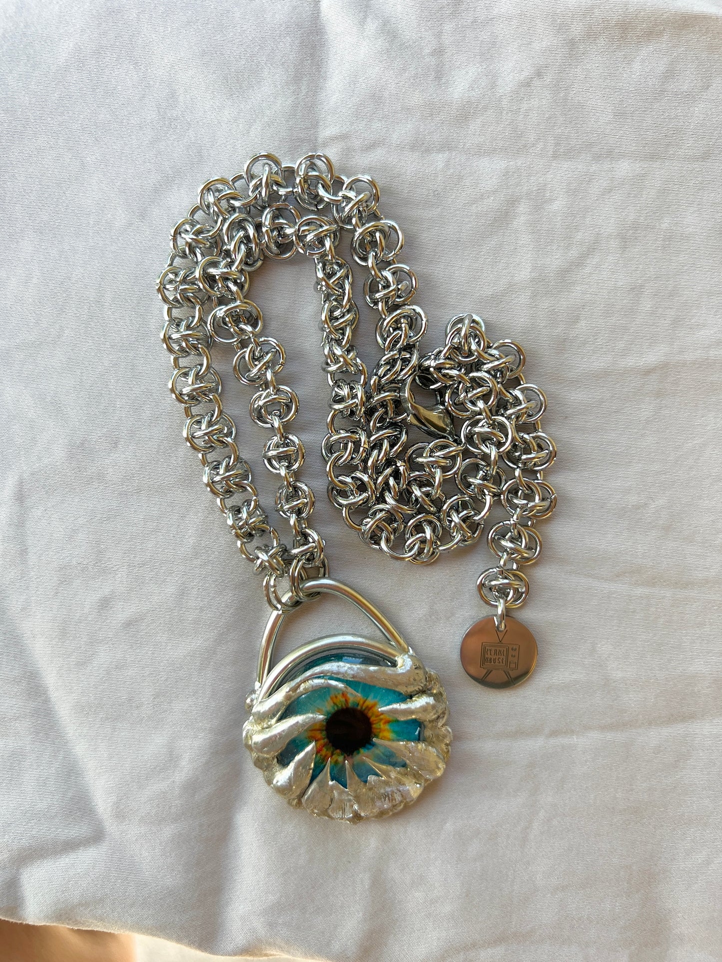 Fresh Water Dragon Eye Quest Pendant