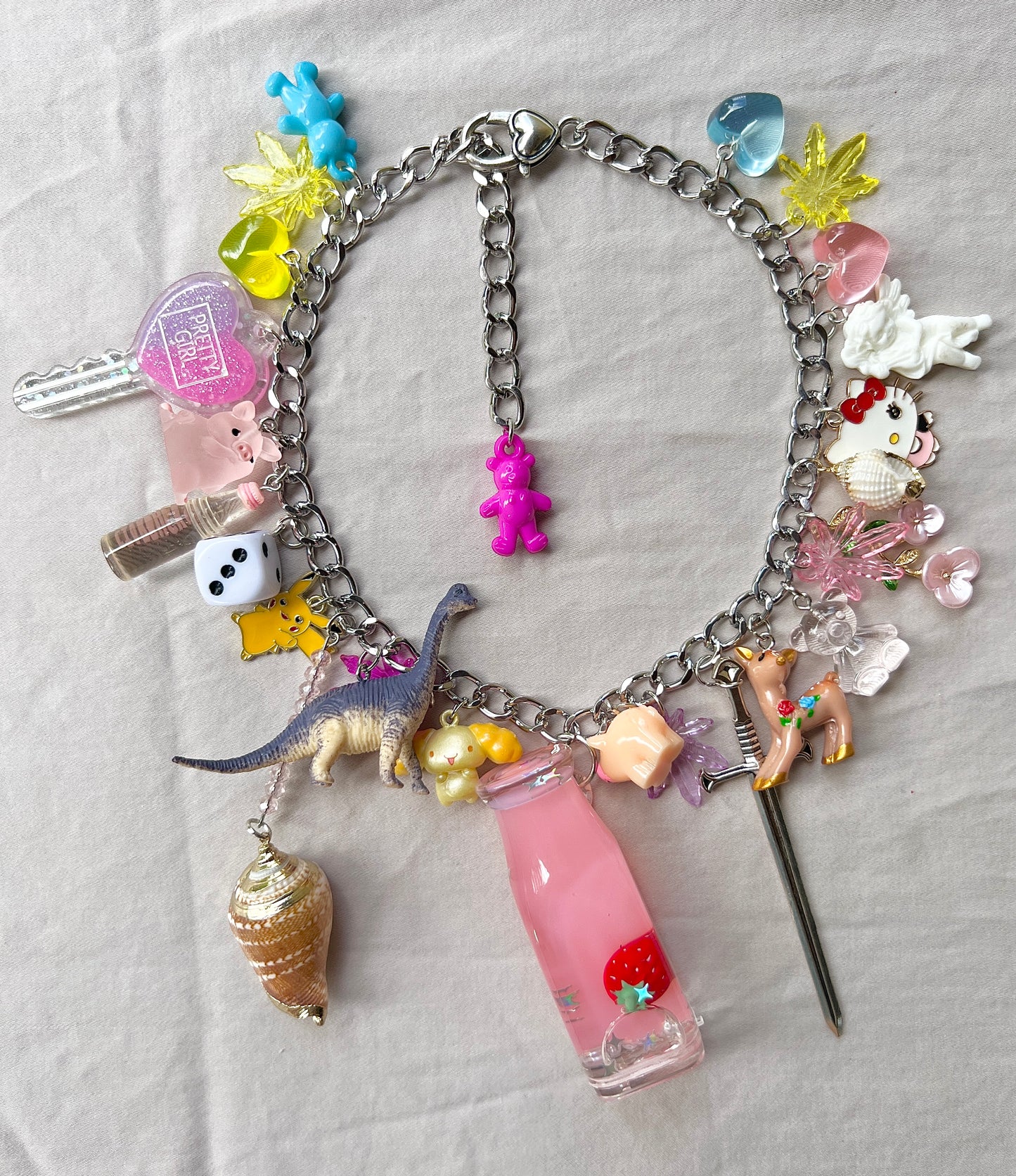 Strawberry Milk Charmer Chain