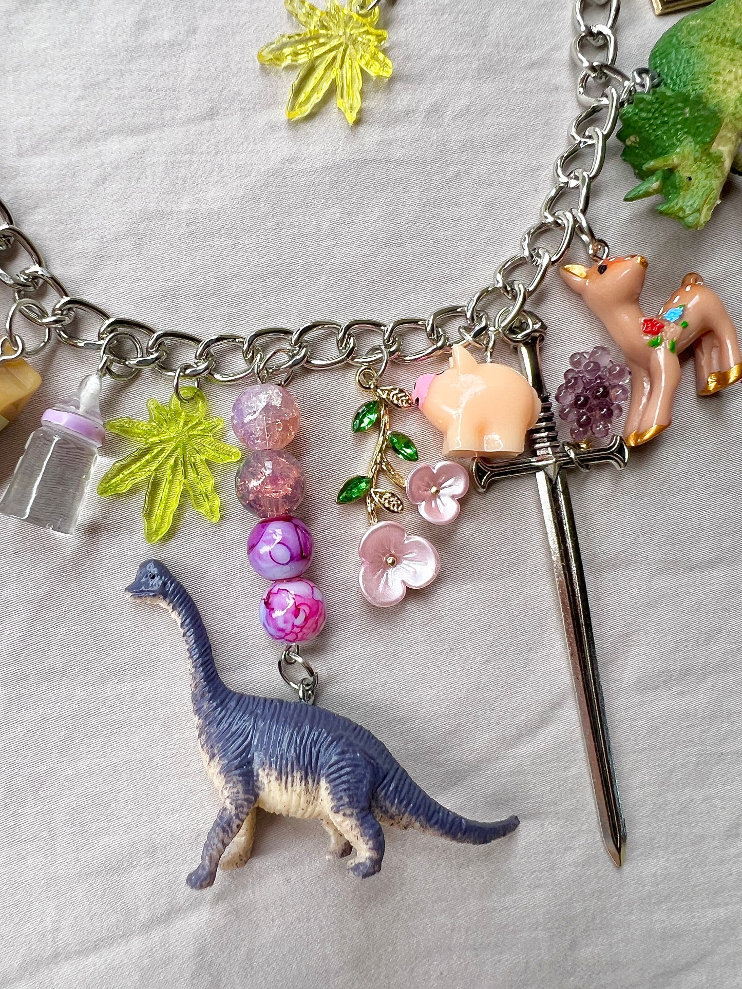 Gentle Dinosaur Charmer Chain