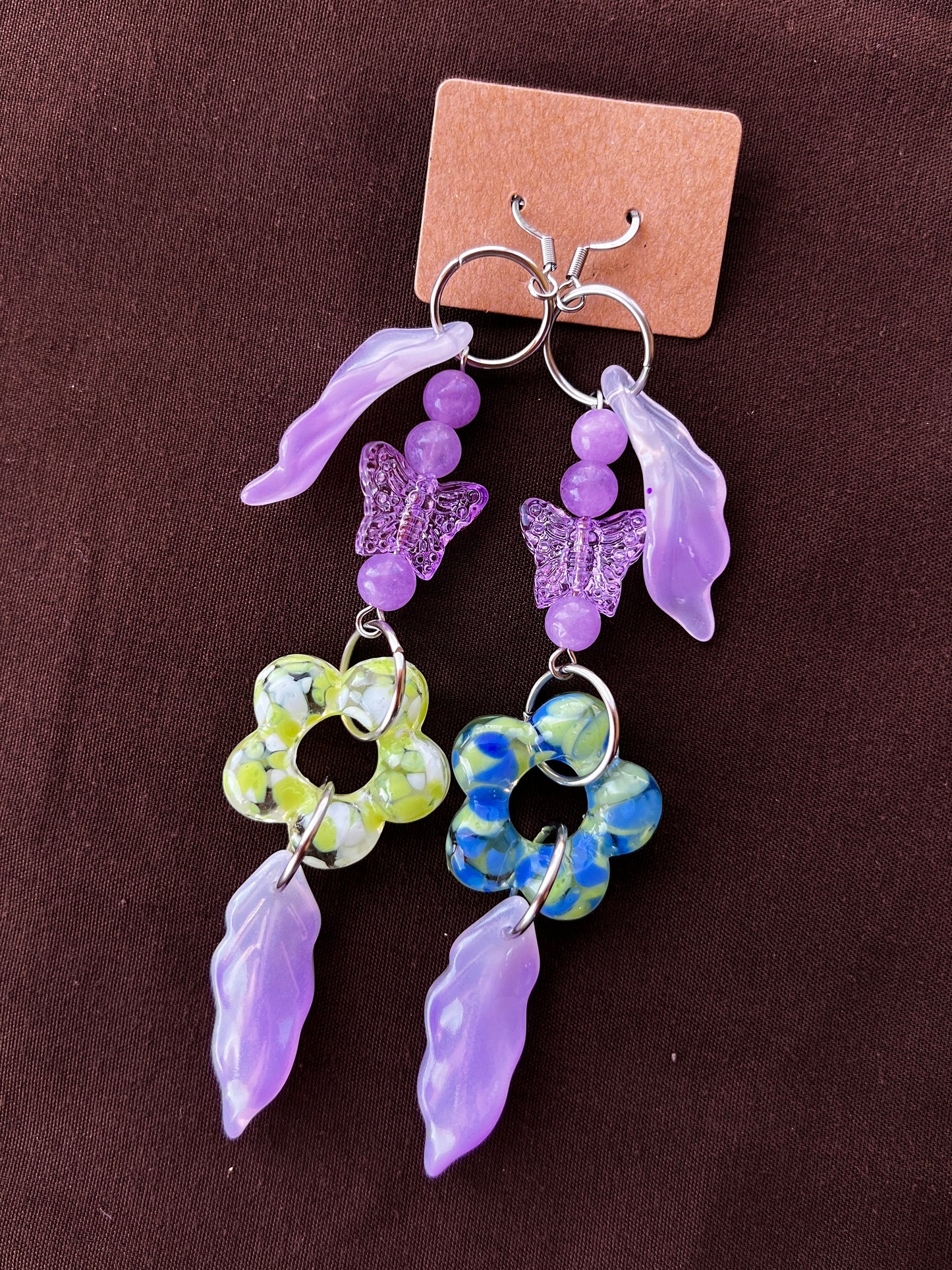 Summer Skies - Glass Dangles