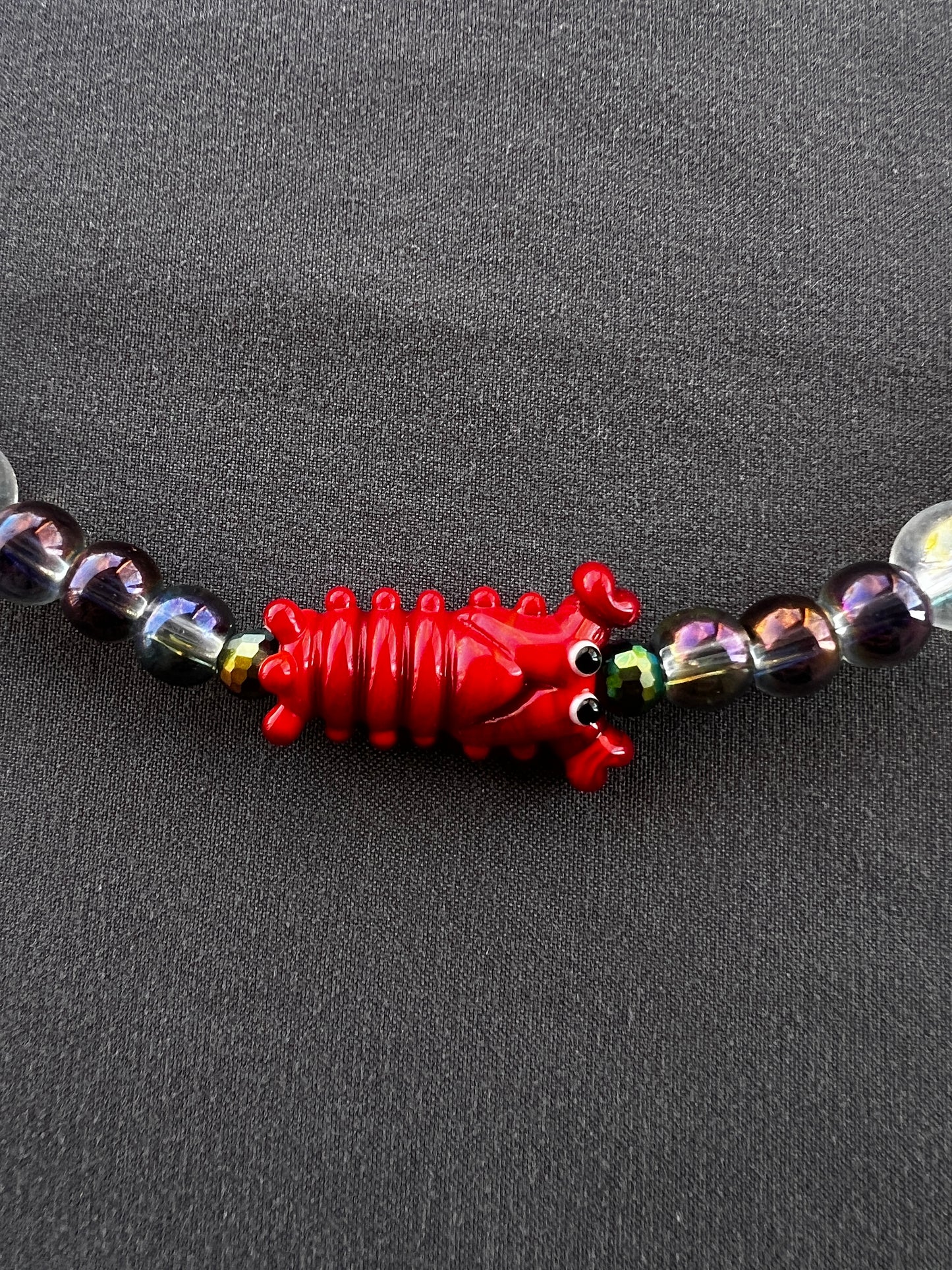 Lobster Bisque - Stretch Necklace
