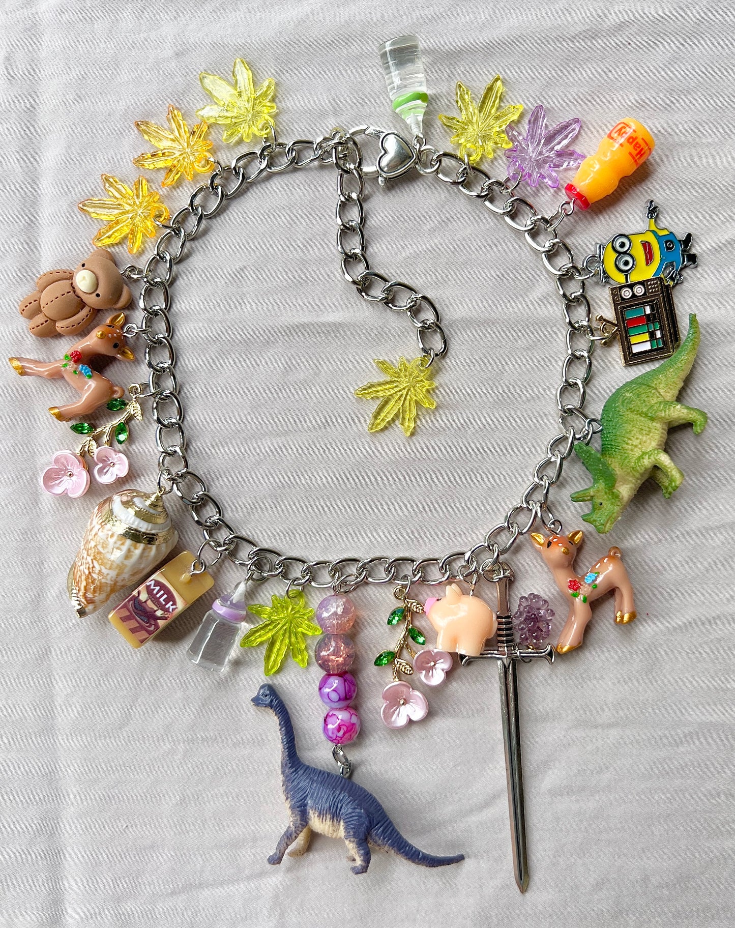 Gentle Dinosaur Charmer Chain