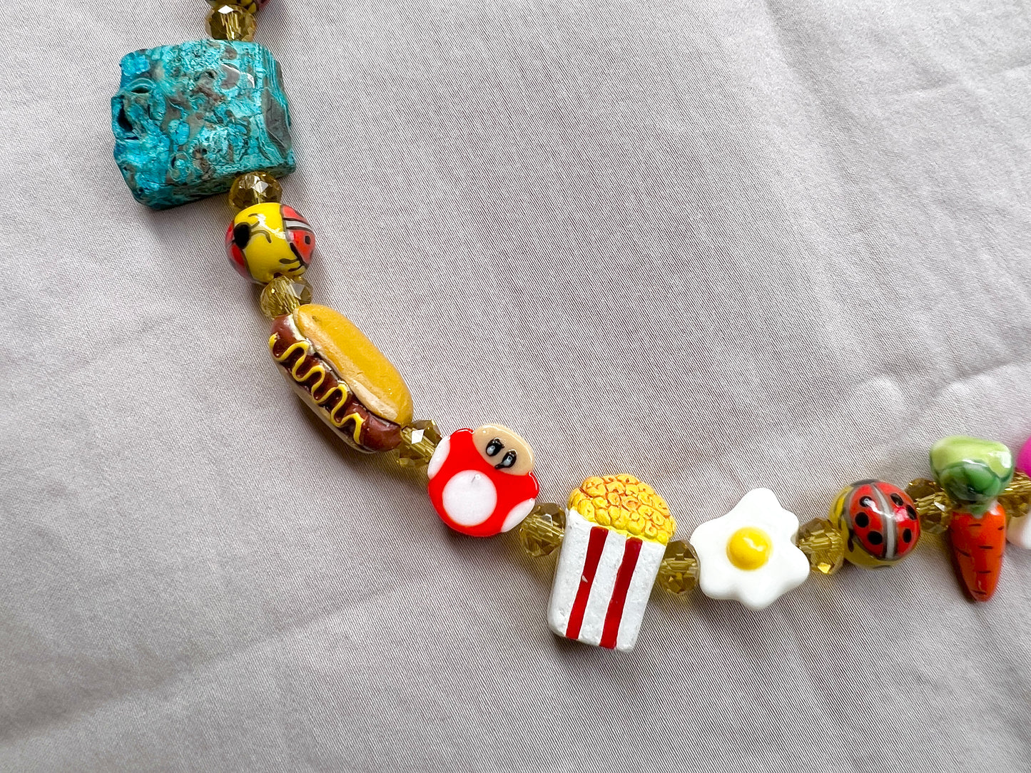 Core Memory Glass Beader Necklace
