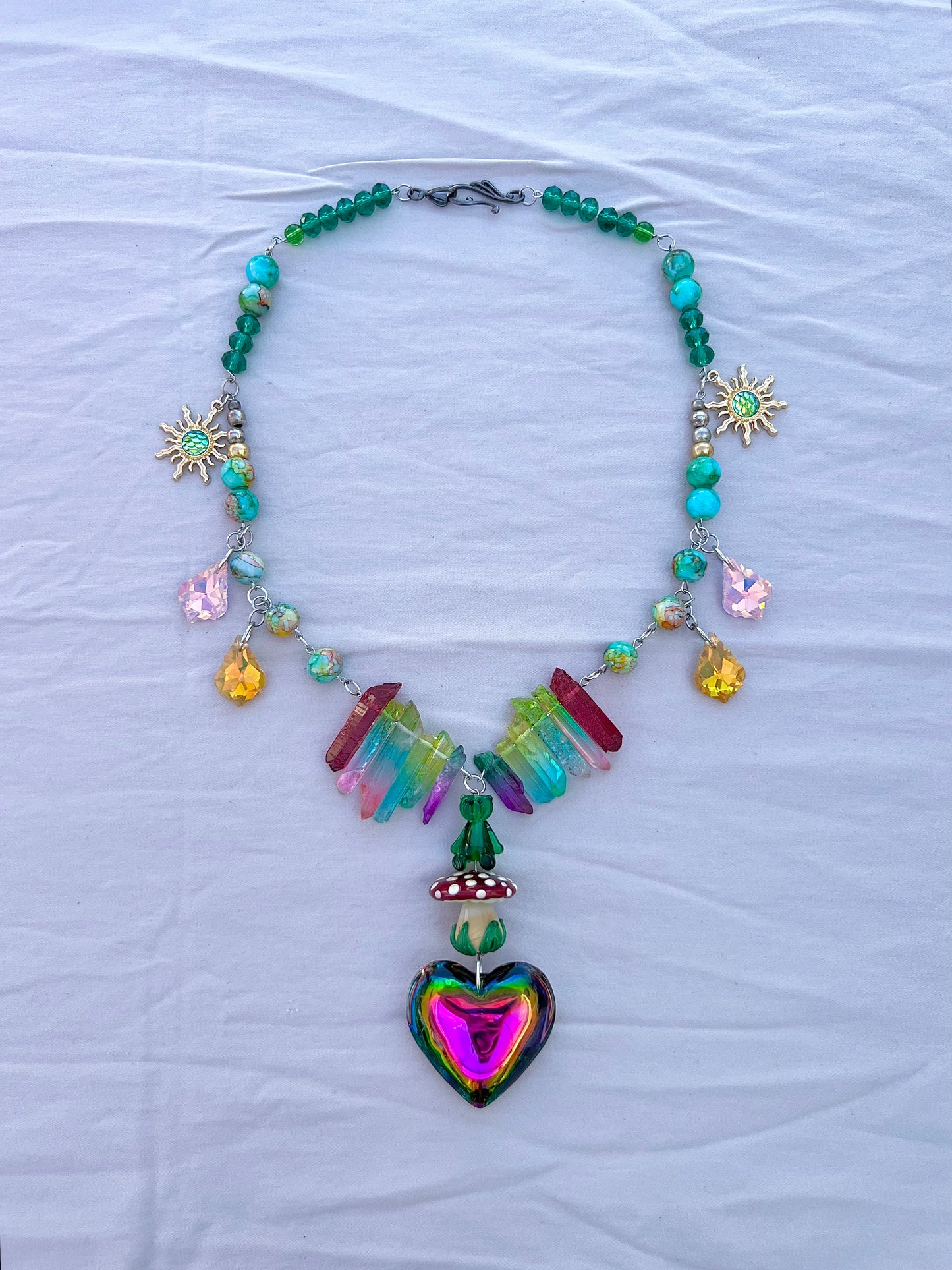Rainforest Whispers Crystal Fantasy Chain