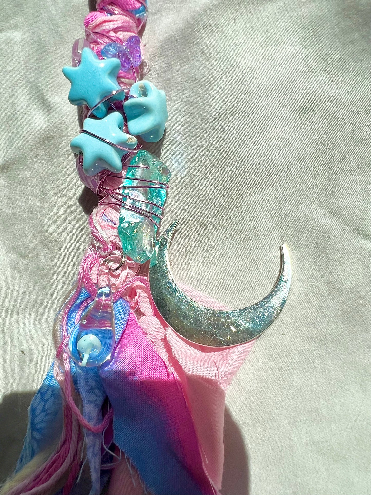 The Moon & Her Lover 17IN Mystic Hair Wrap