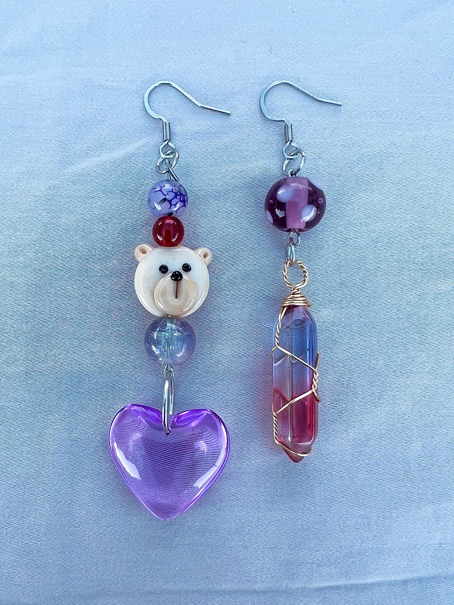 Bear Cave Glass Dangles