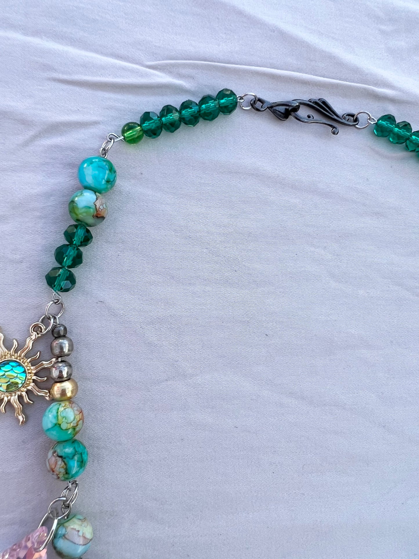Rainforest Whispers Crystal Fantasy Chain