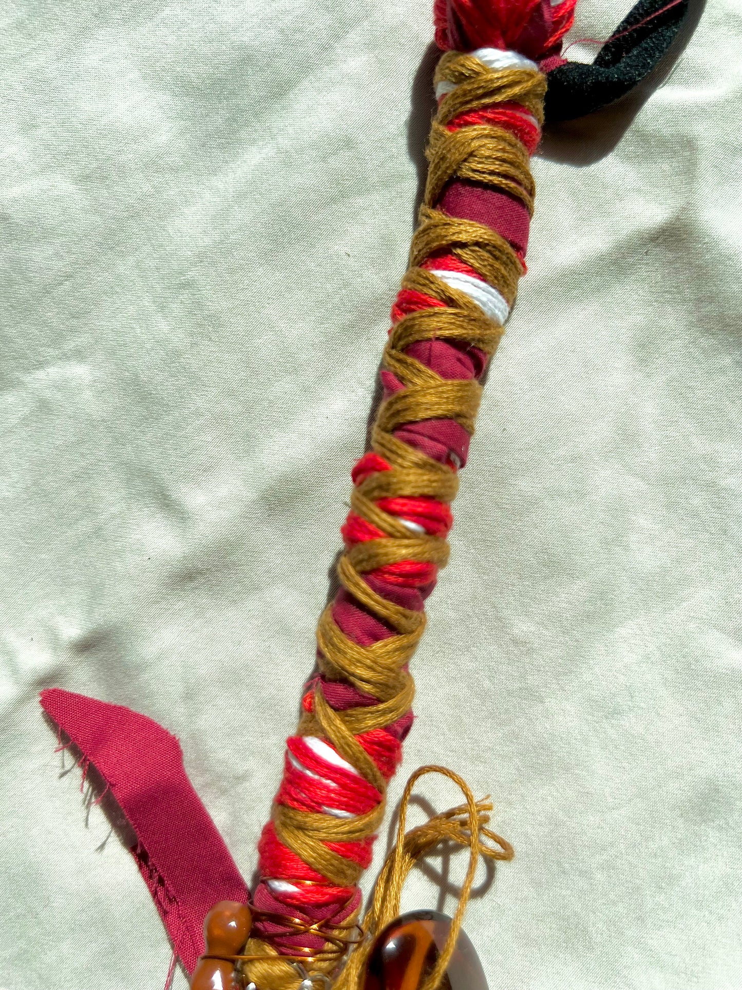 Crimson Warrior 12IN Mystic Hair Wrap