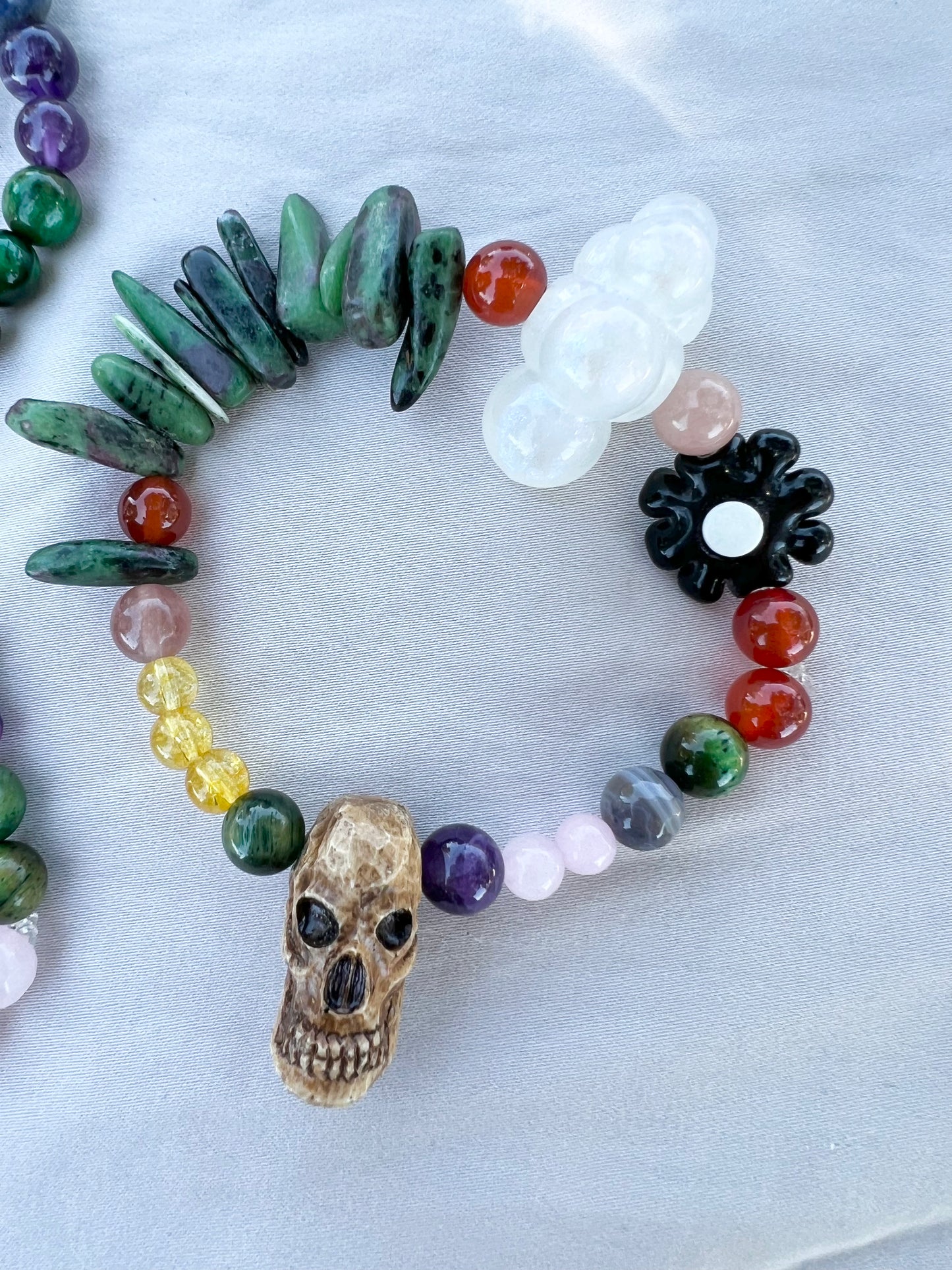 Rabbit’s Nest Gemstone Stack Bracelets