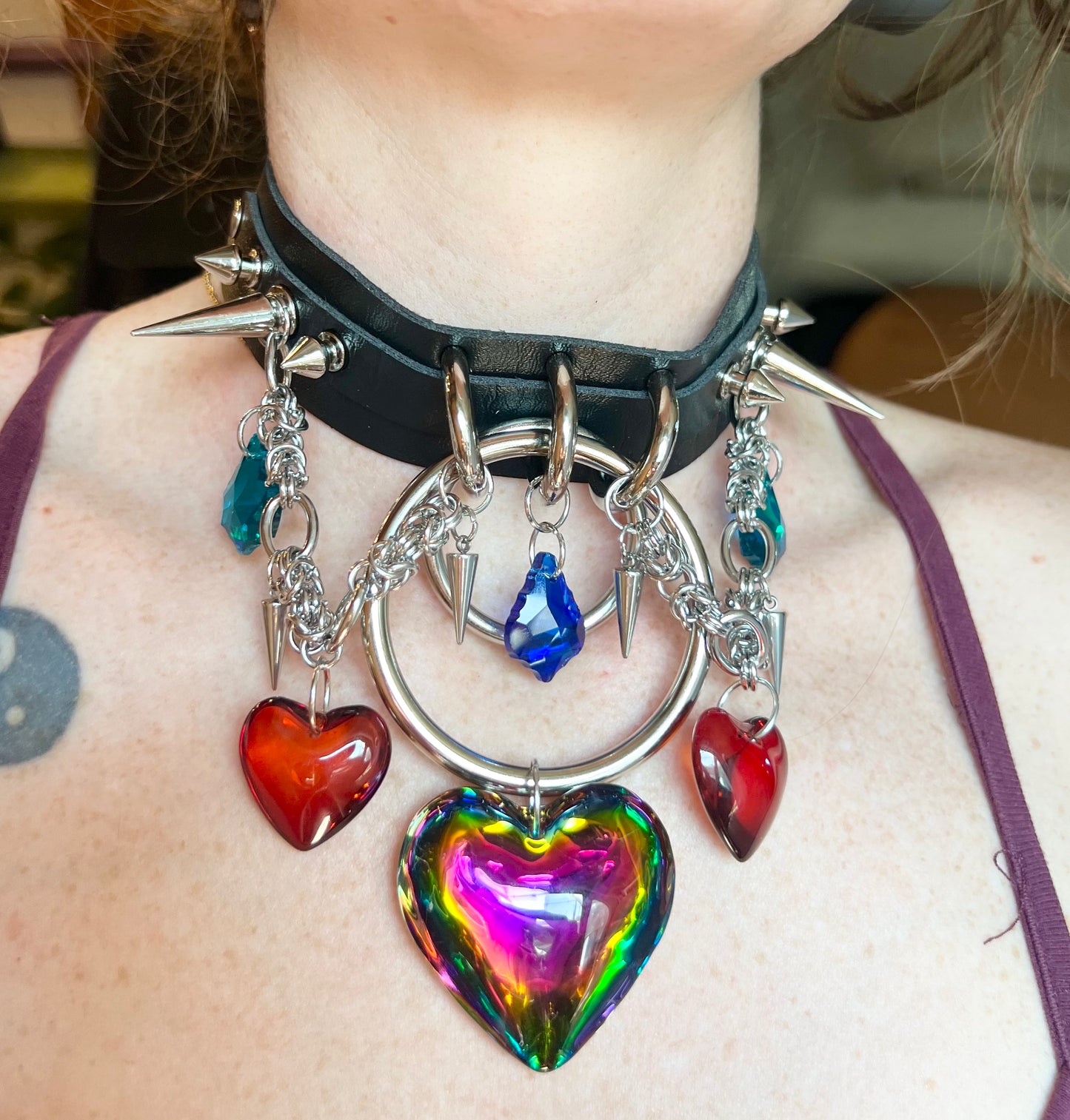 Oil Slick Collar