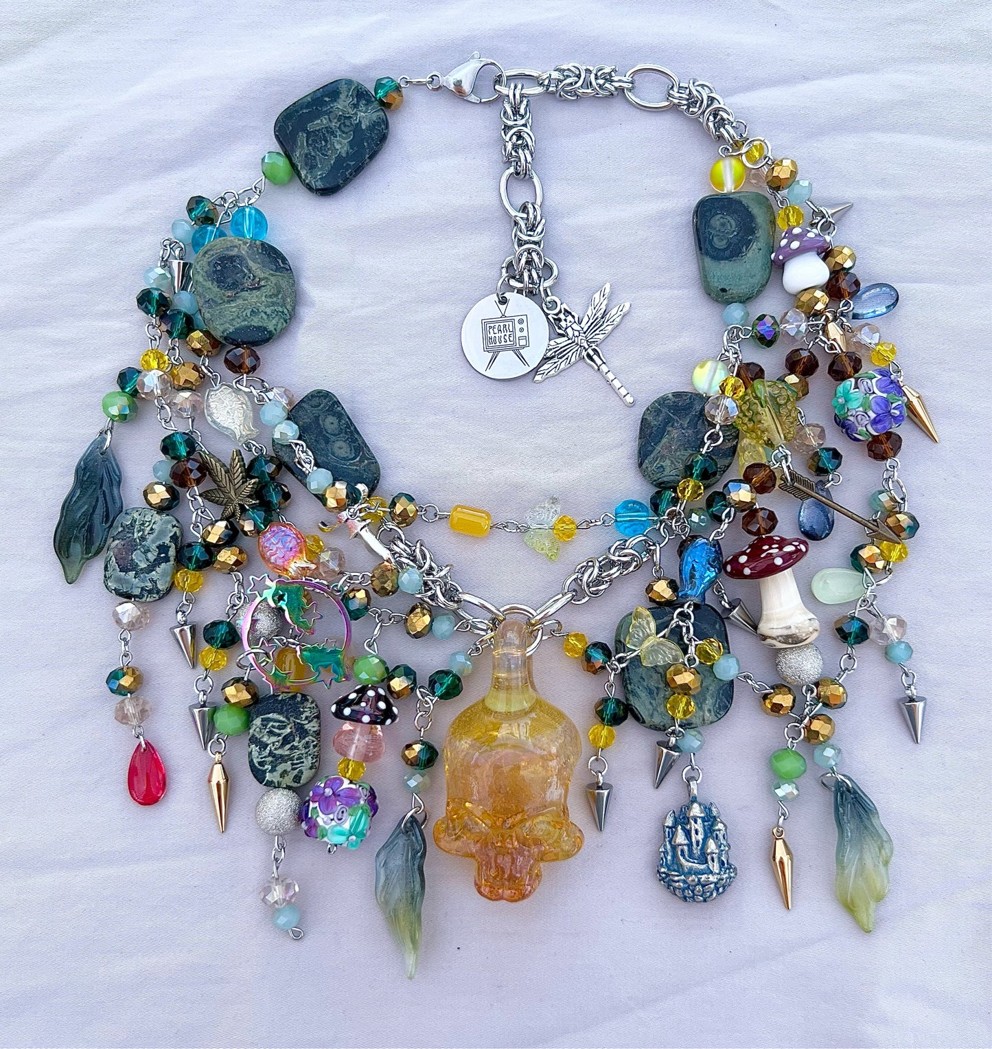 Serpent’s Lair Fantasy Chain + Earrings