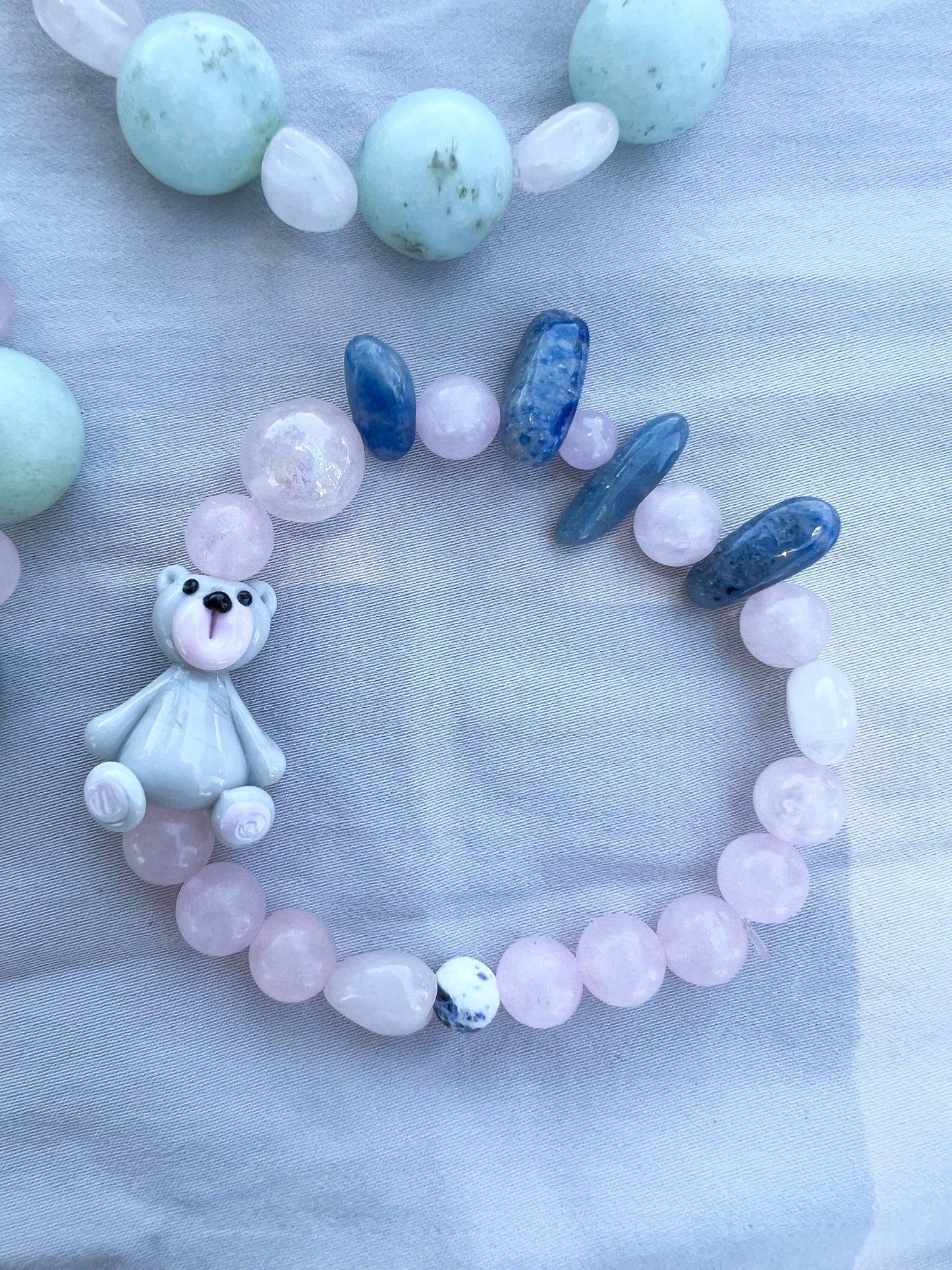 Solitude Gemstone Stack Bracelets