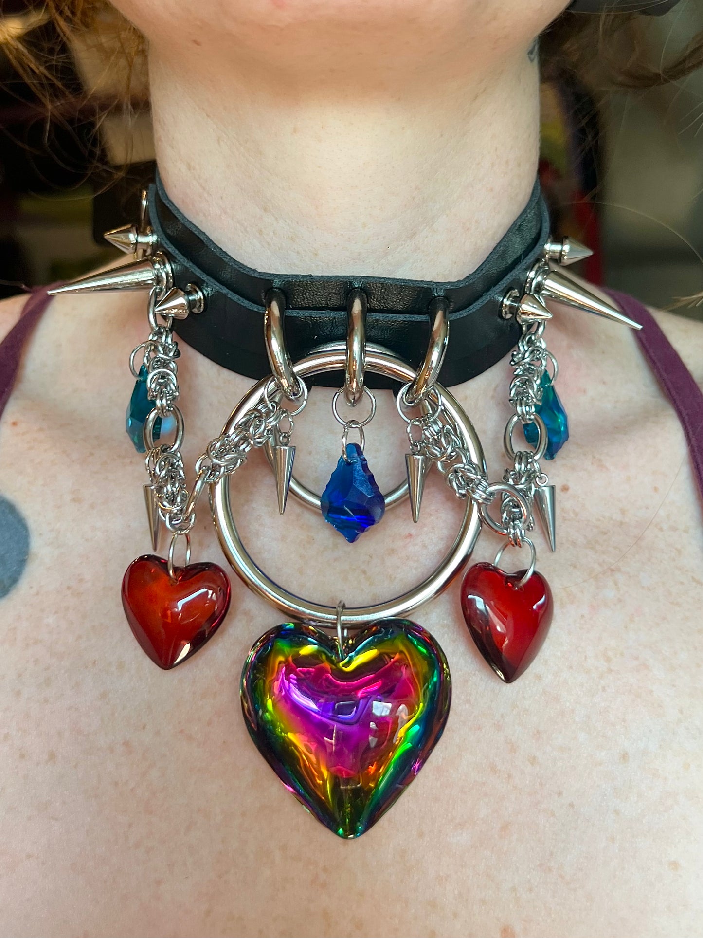 Oil Slick Collar