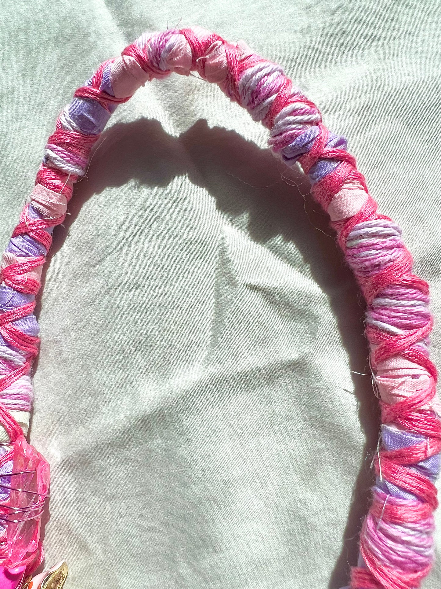 Pink Star 22IN Mystic Hair Wrap