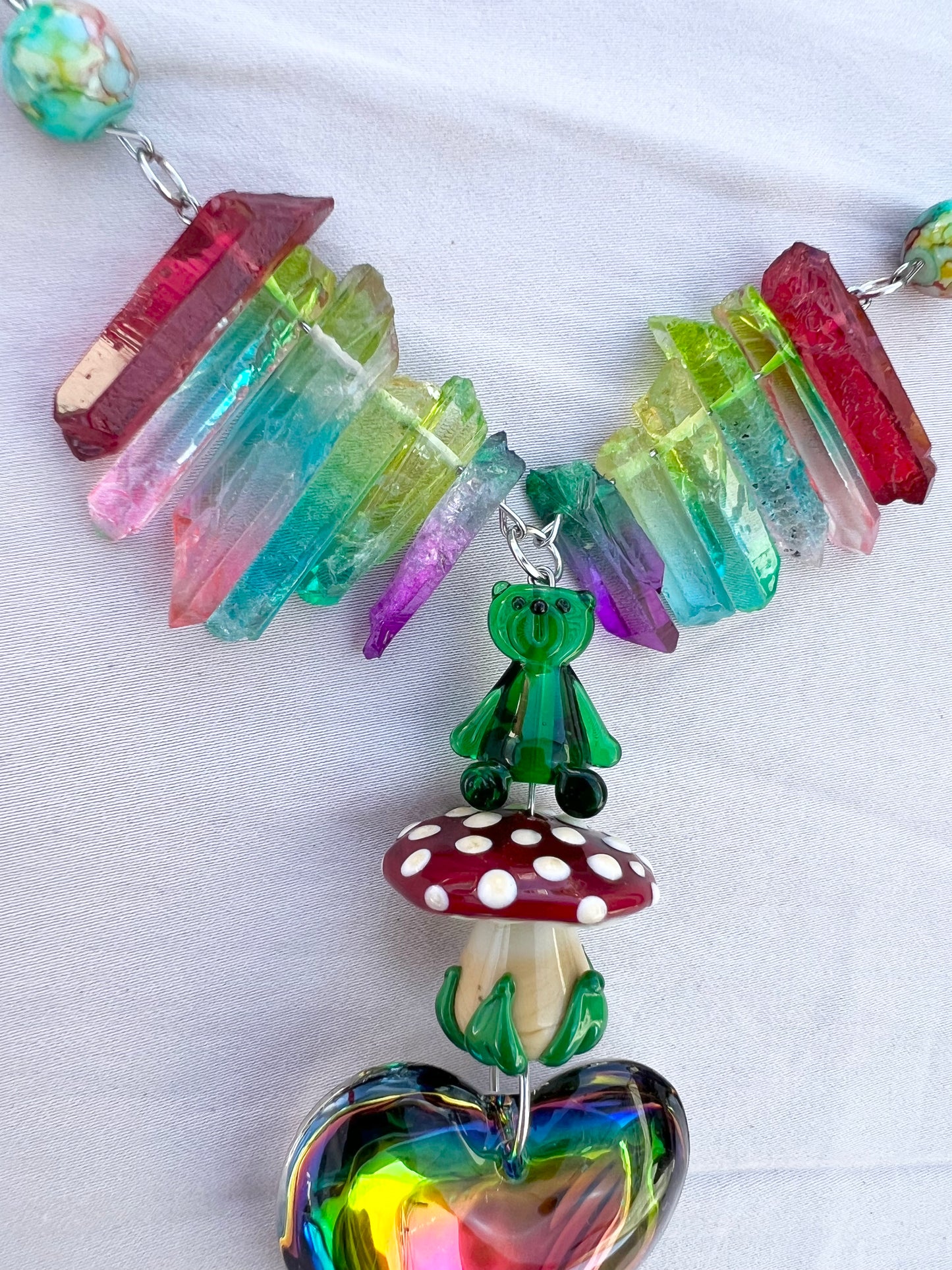 Rainforest Whispers Crystal Fantasy Chain