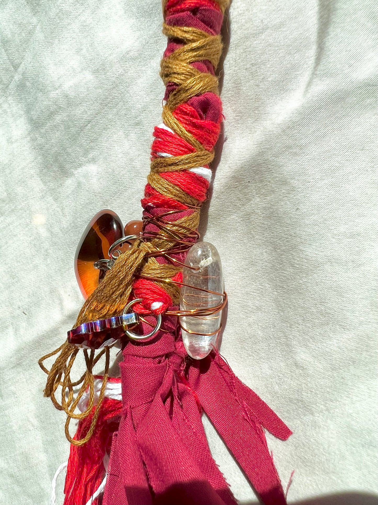 Crimson Warrior 12IN Mystic Hair Wrap