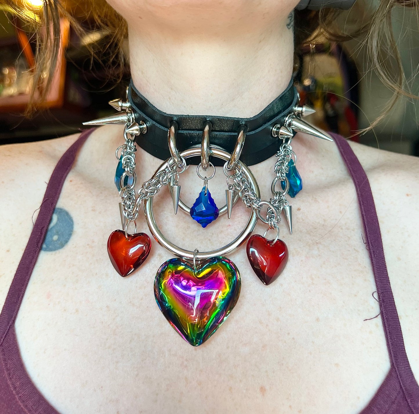 Oil Slick Collar