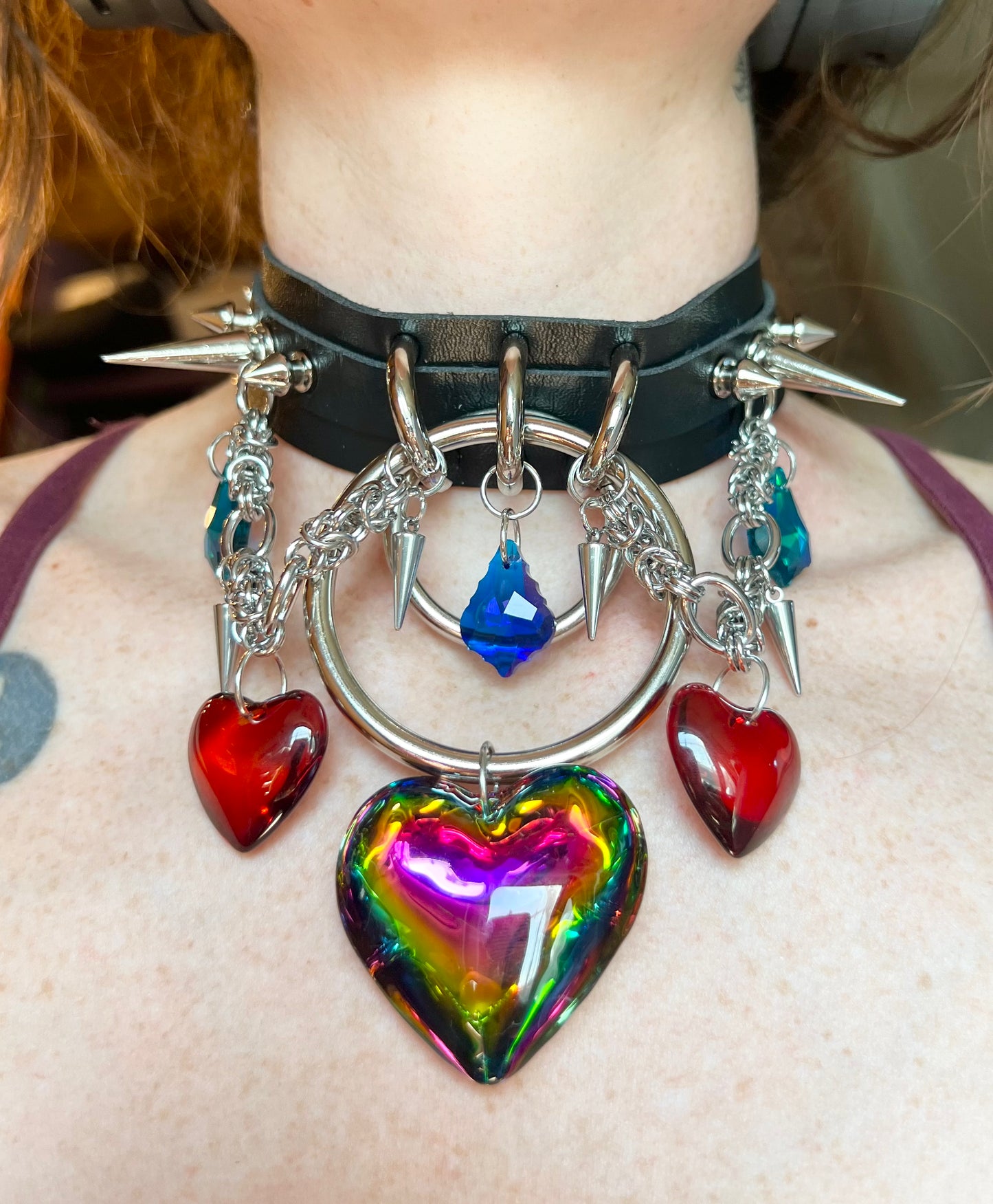 Oil Slick Collar