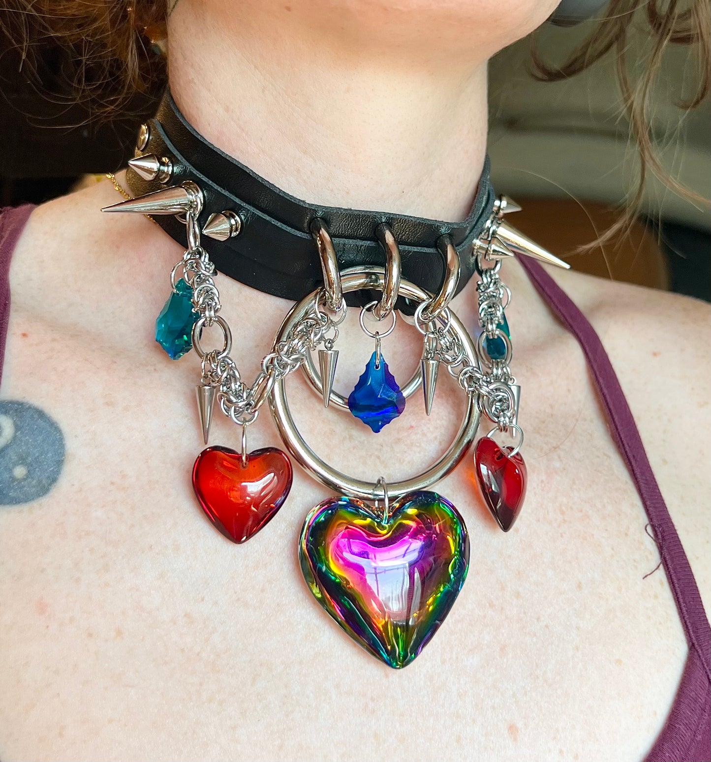 Oil Slick Collar