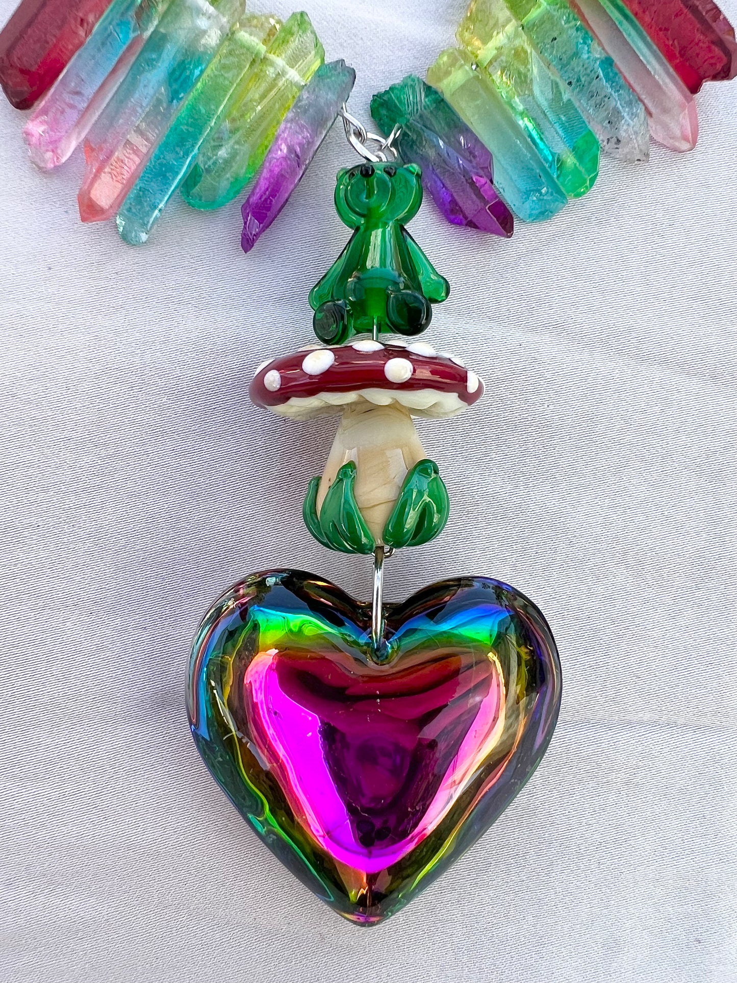 Rainforest Whispers Crystal Fantasy Chain