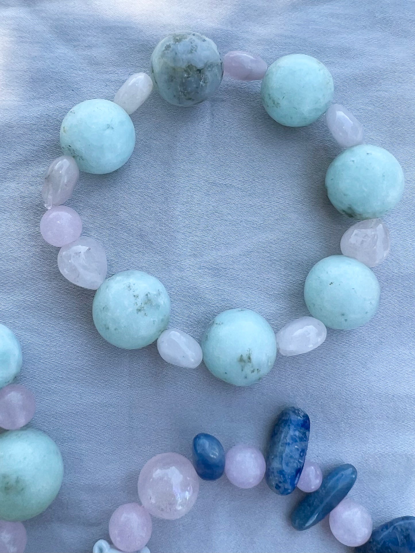 Solitude Gemstone Stack Bracelets