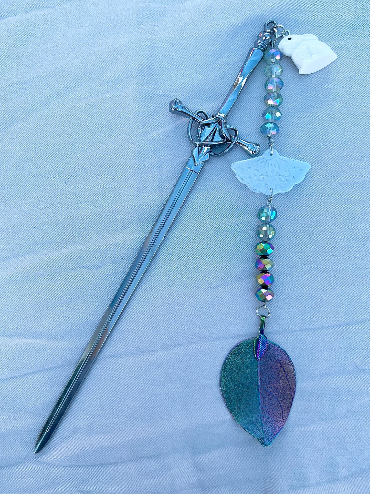 White Hare Hair Sword