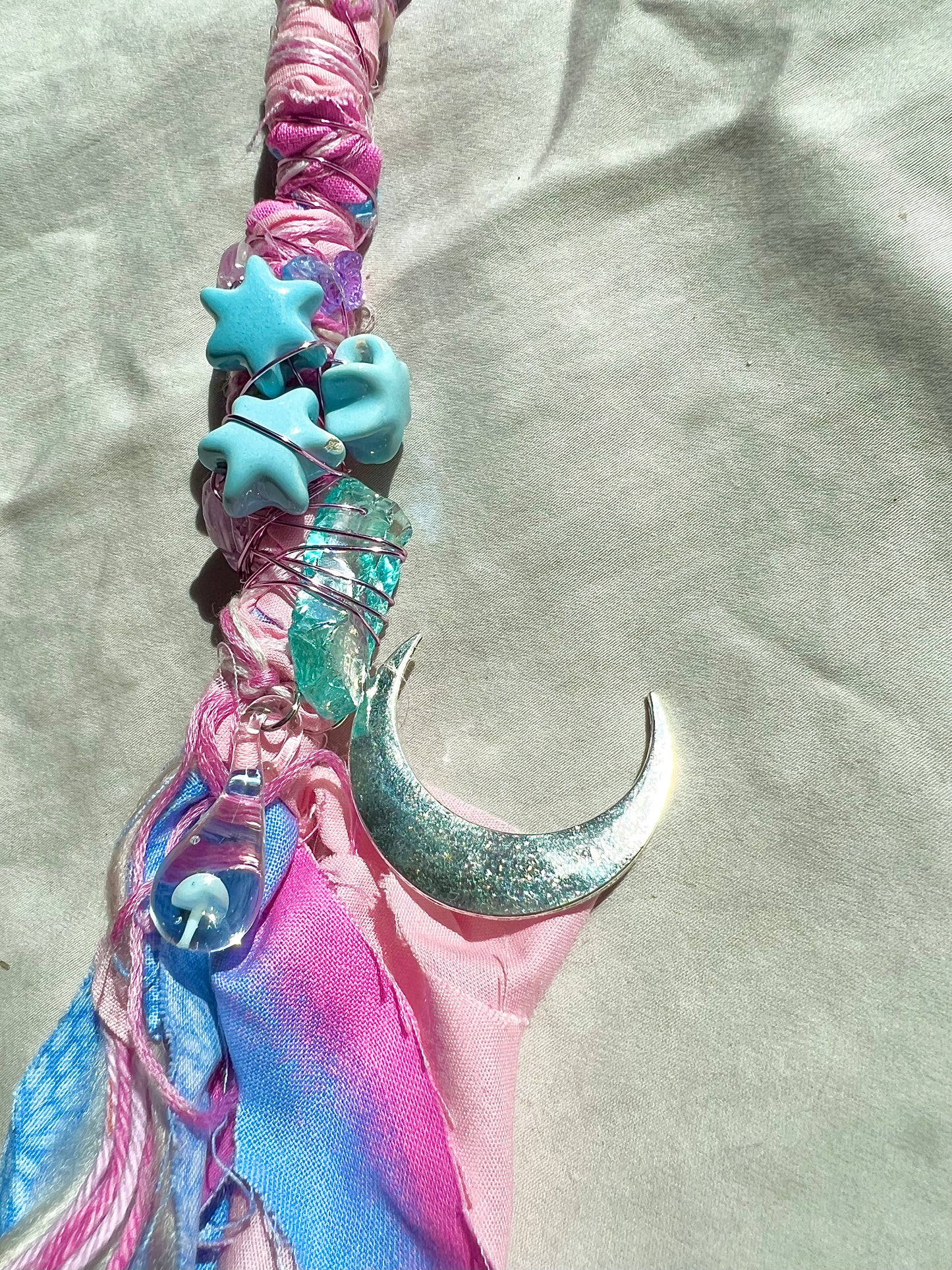 The Moon & Her Lover 17IN Mystic Hair Wrap