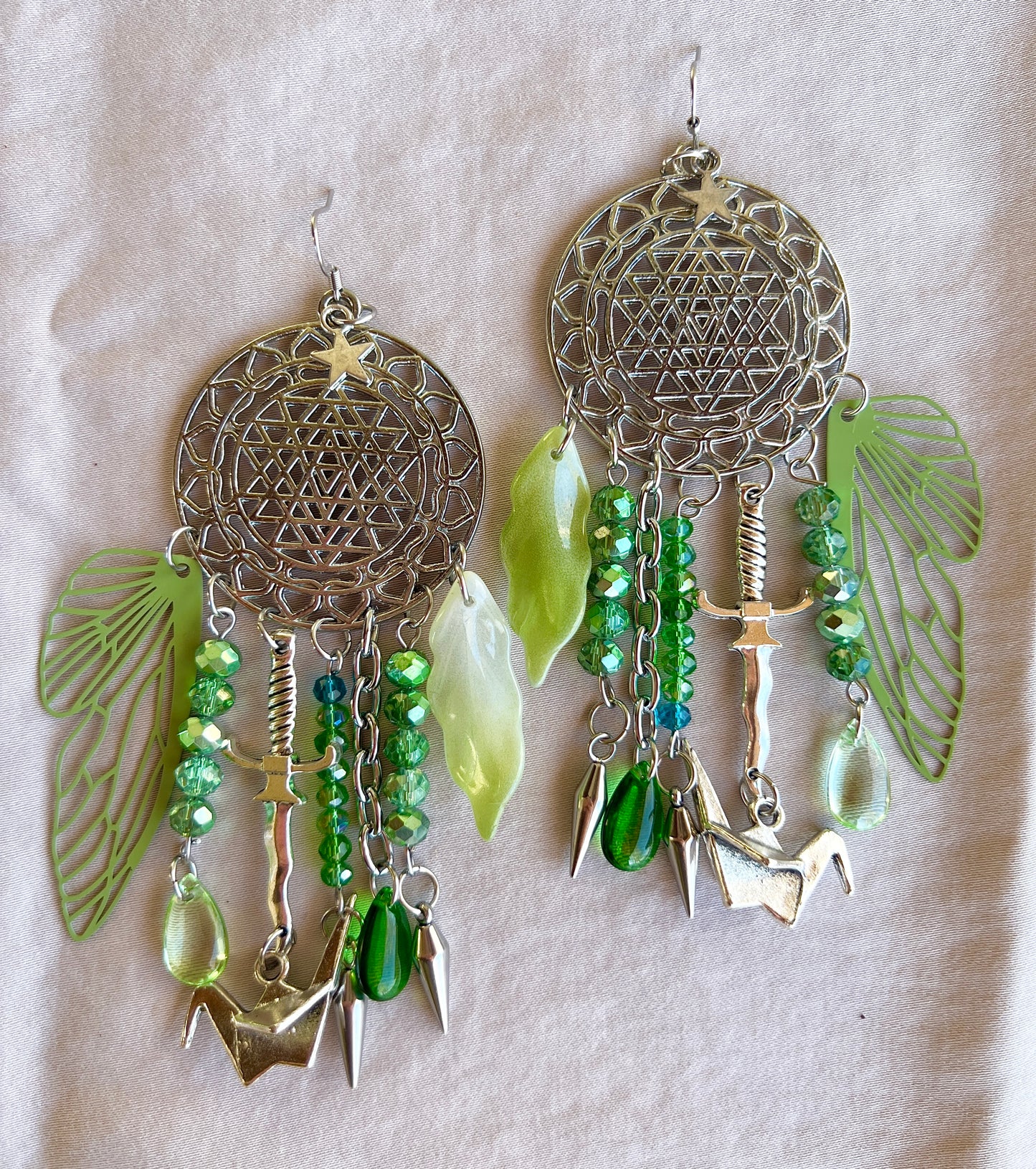 Green Mecca - Eternal Flower Dangles