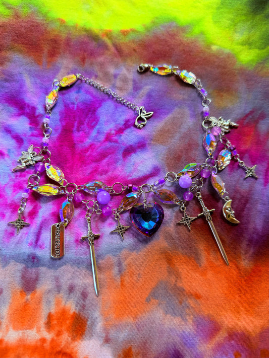 Fairy Artillery - Resin Crystal Charm Choker