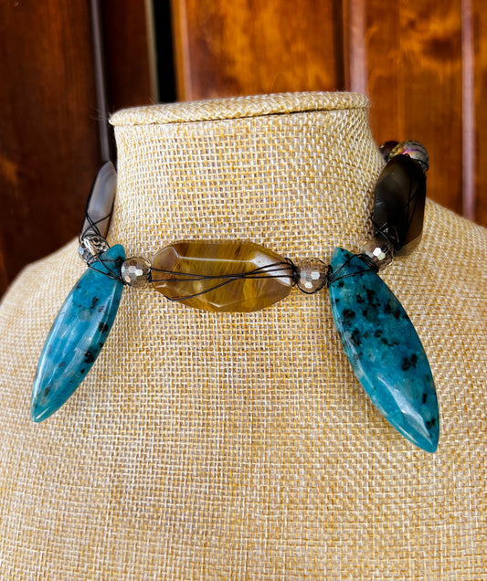 Seismic Energy - Gemstone Choker