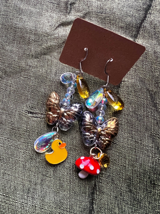 Happy Camper - Small Trinket Earrings