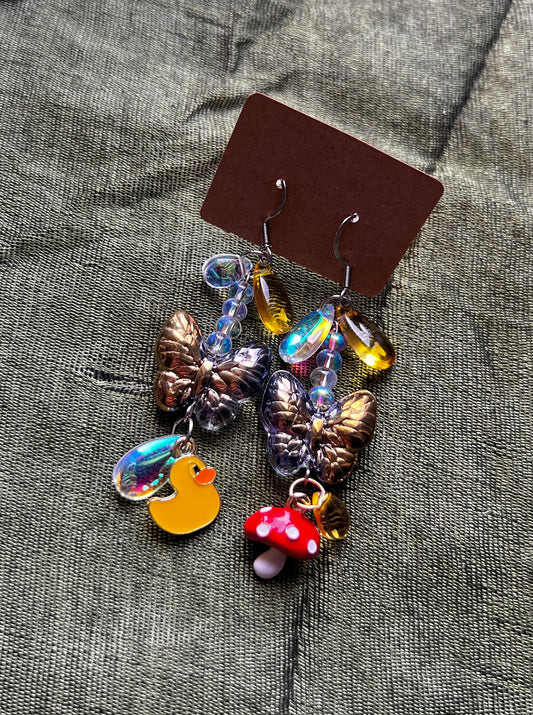 Happy Camper - Small Trinket Earrings