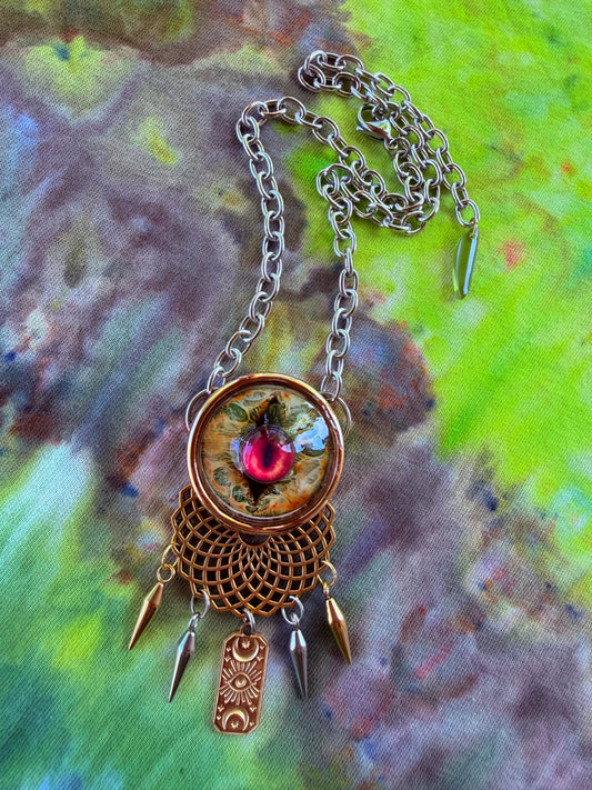 Ember - Dragon Eye Portal Necklace