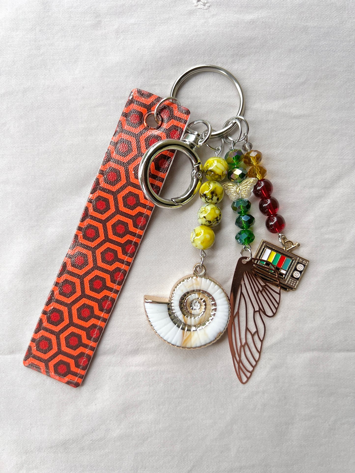 Lost in the Overlook Lucky Charm Keychain