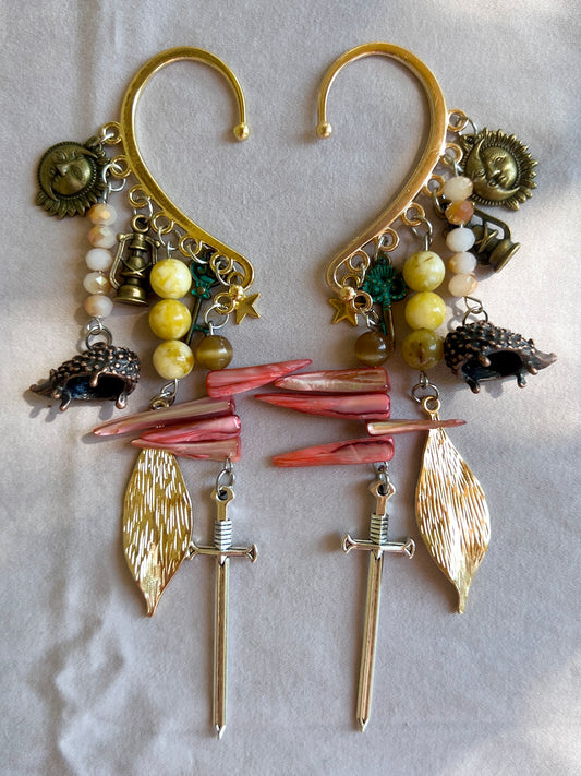 Hedgehog’s Quest - Ear Cuff Set