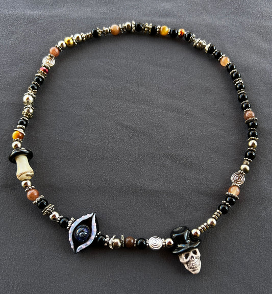 Black Magick - Stretch Necklace
